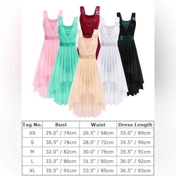 ODASDO Women Adult Lyrical Dance Dress - Picture 6 of 8